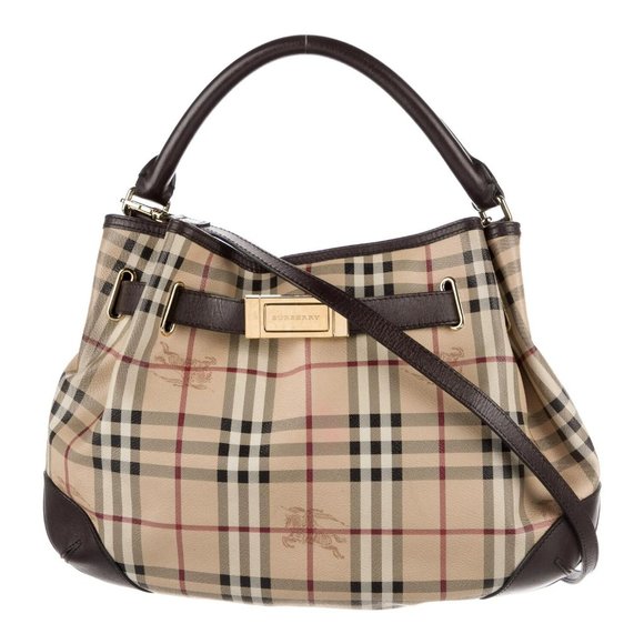 Burberry Handbags - BURBERRY HAYMARKET CHECK HOBO/TOTE/CROSSBODY